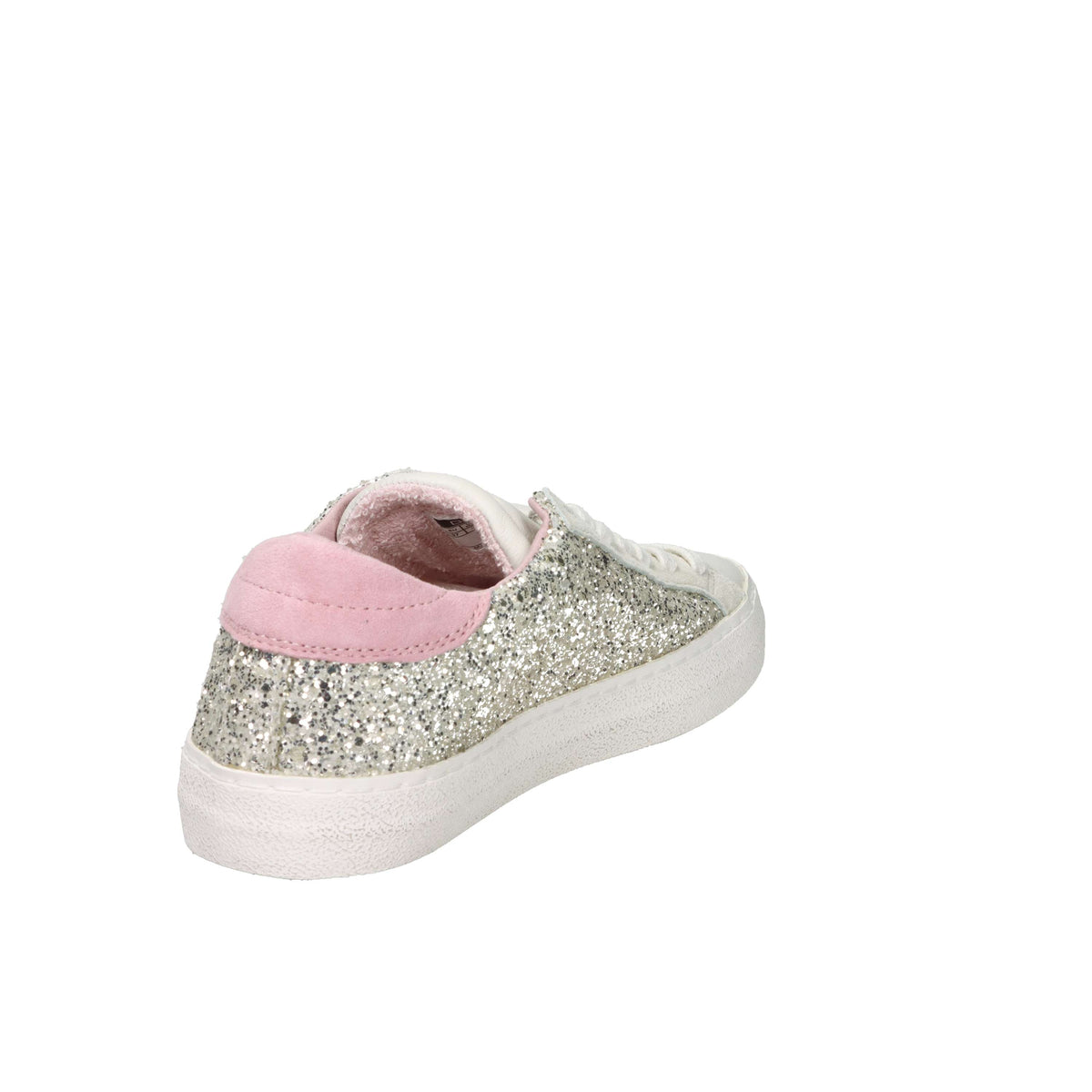 D.A.T.E. Donna Sneakers W441-HL-GL-PL Bianco/Oro