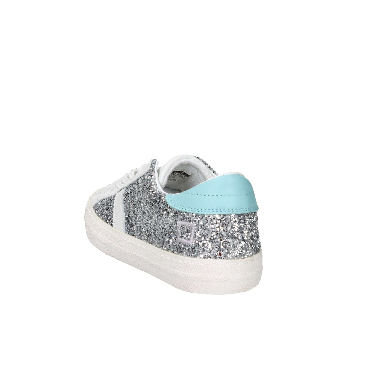 D.A.T.E. Donna Sneakers W441-HL-GL-SL Bianco/Argento