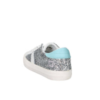 D.A.T.E. Donna Sneakers W441-HL-GL-SL Bianco/Argento