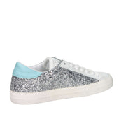 D.A.T.E. Donna Sneakers W441-HL-GL-SL Bianco/Argento
