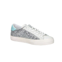 D.A.T.E. Donna Sneakers W441-HL-GL-SL Bianco/Argento