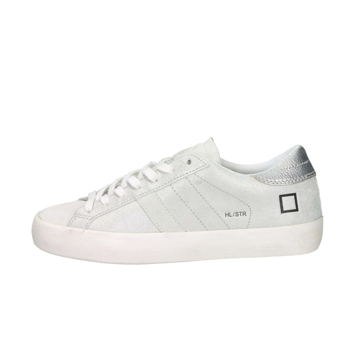 D.A.T.E. Donna Sneakers W441-HL-ST-SL Argento