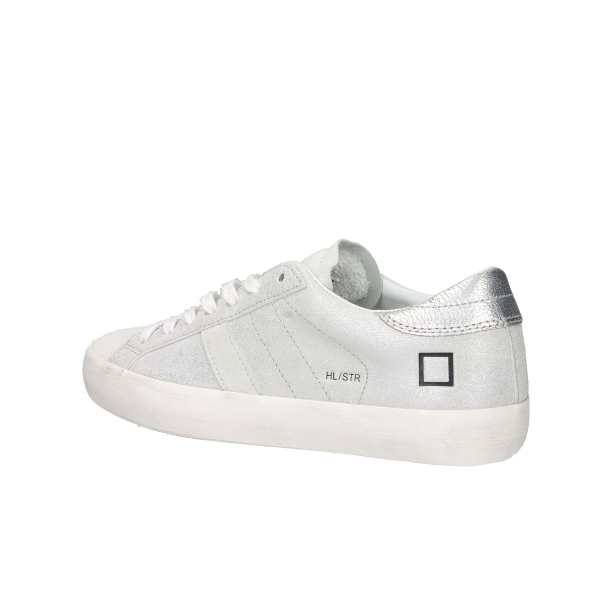 D.A.T.E. Donna Sneakers W441-HL-ST-SL Argento