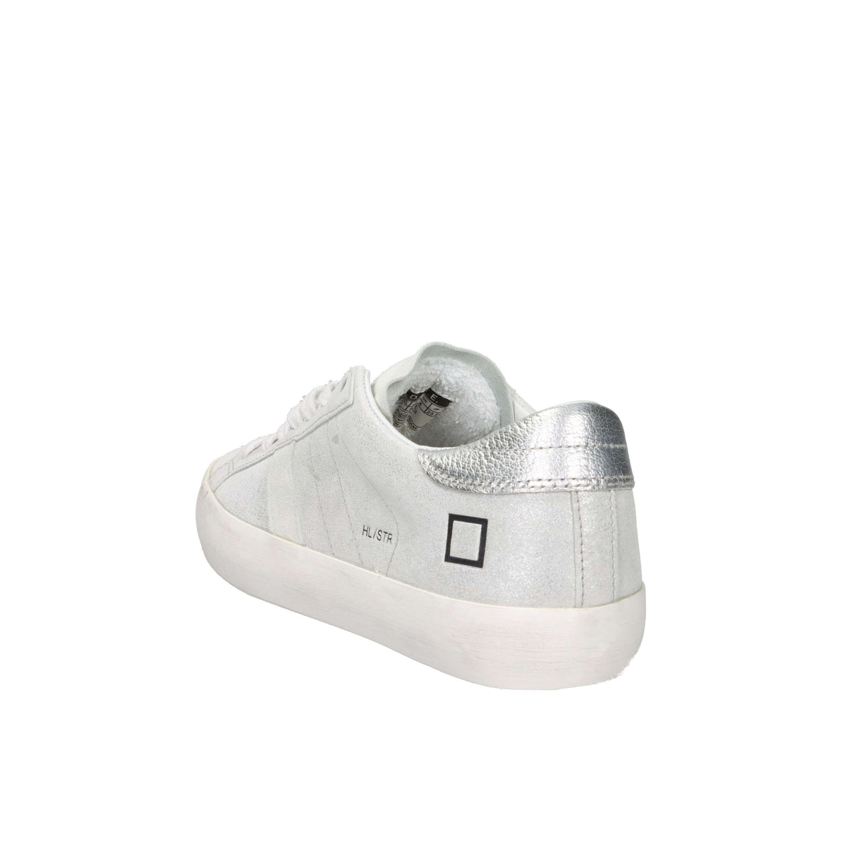 D.A.T.E. Donna Sneakers W441-HL-ST-SL Argento