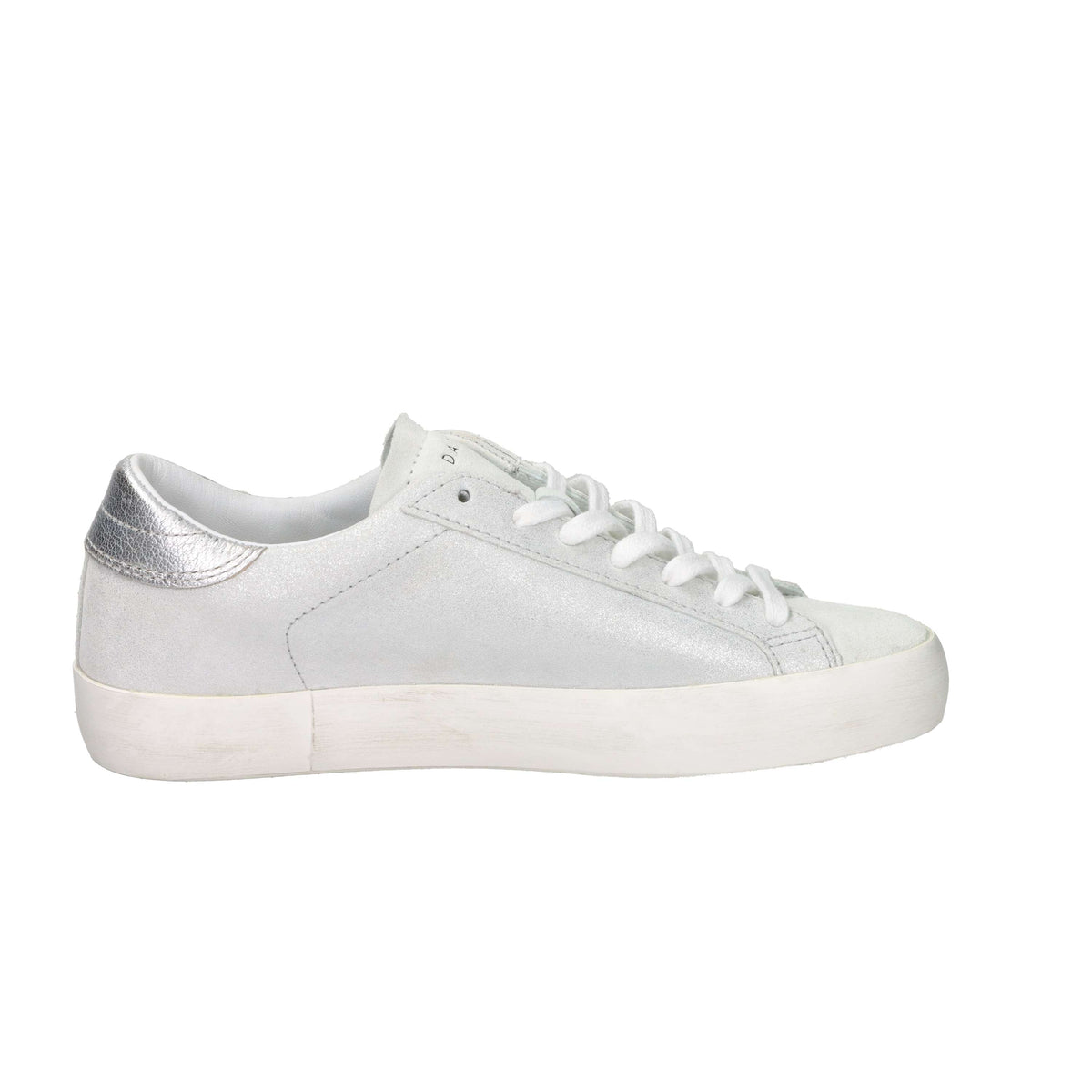 D.A.T.E. Donna Sneakers W441-HL-ST-SL Argento