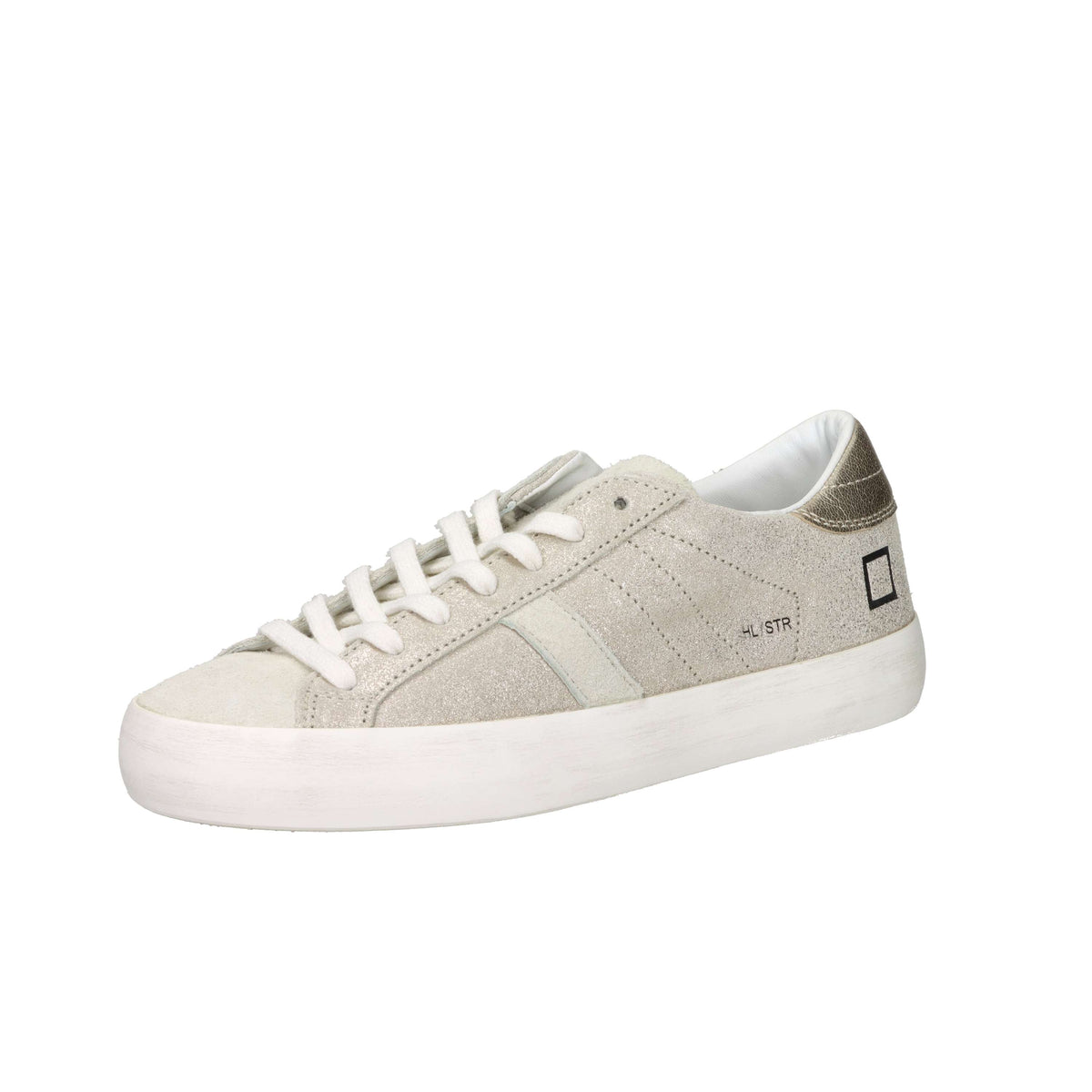 D.A.T.E. Donna Sneakers W441-HL-ST-PL Platino