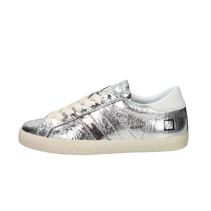 D.A.T.E. Donna Sneakers W441-HL-PO-MI Argento