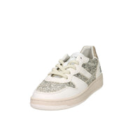 D.A.T.E. Donna Sneakers W441-C2-GL-PL Panna/Oro
