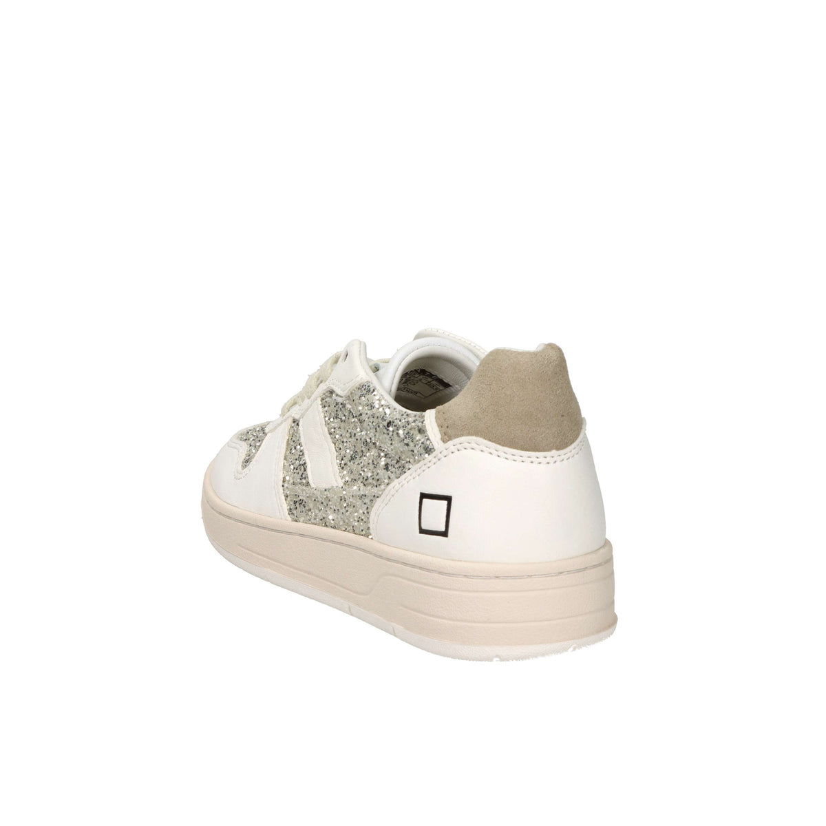 D.A.T.E. Donna Sneakers W441-C2-GL-PL Panna/Oro