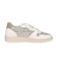 D.A.T.E. Donna Sneakers W441-C2-GL-PL Panna/Oro
