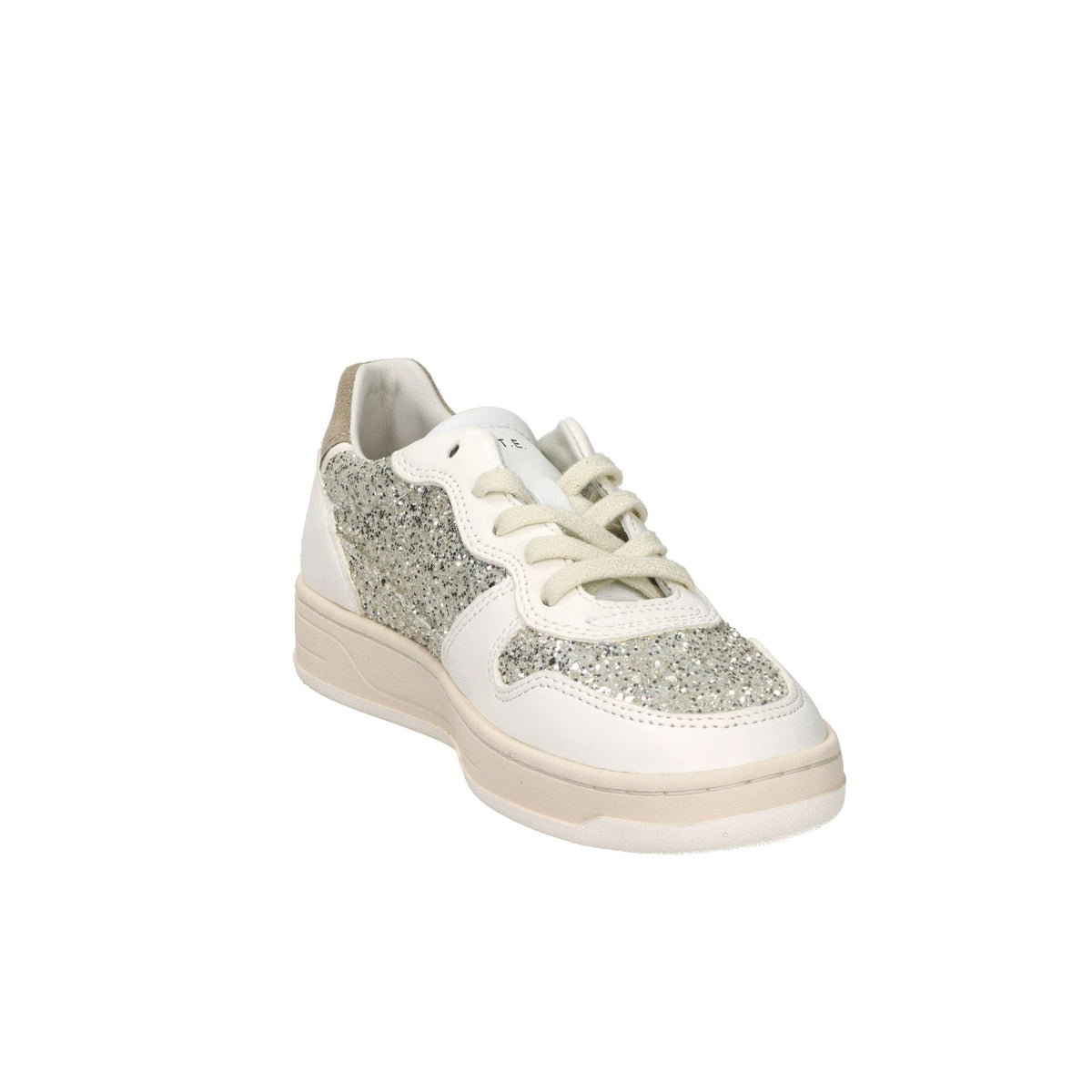 D.A.T.E. Donna Sneakers W441-C2-GL-PL Panna/Oro