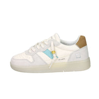 D.A.T.E. Donna Zapatillas W441-C2-VC-WI Crema