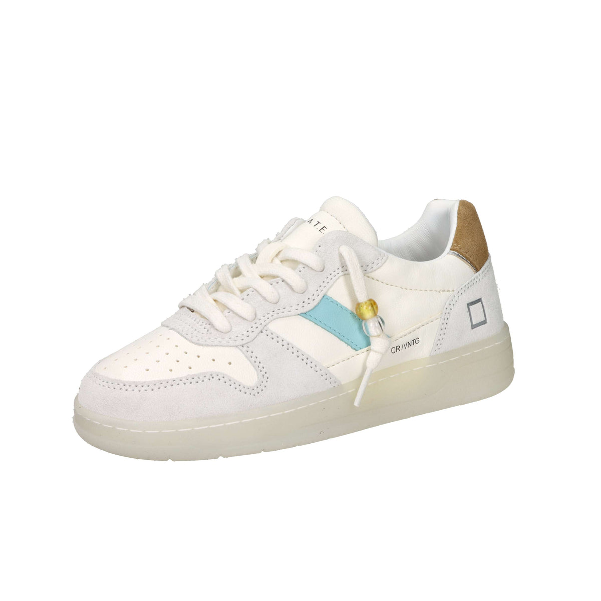 D.A.T.E. Donna Sneakers W441-C2-VC-WI Panna
