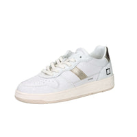 D.A.T.E. Donna Sneakers W441-C2-VC-WM Bianco/Oro