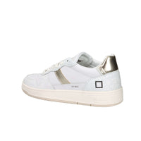 D.A.T.E. Donna Sneakers W441-C2-VC-WM Bianco/Oro