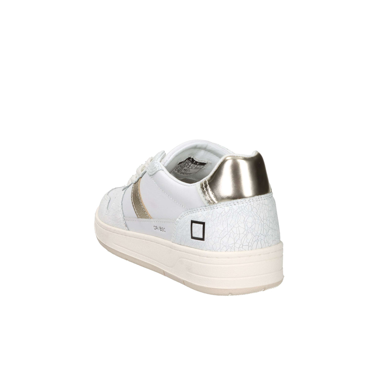 D.A.T.E. Donna Sneakers W441-C2-VC-WM Bianco/Oro
