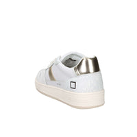 D.A.T.E. Donna Sneakers W441-C2-VC-WM Bianco/Oro