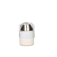 D.A.T.E. Donna Sneakers W441-C2-VC-WM Bianco/Oro
