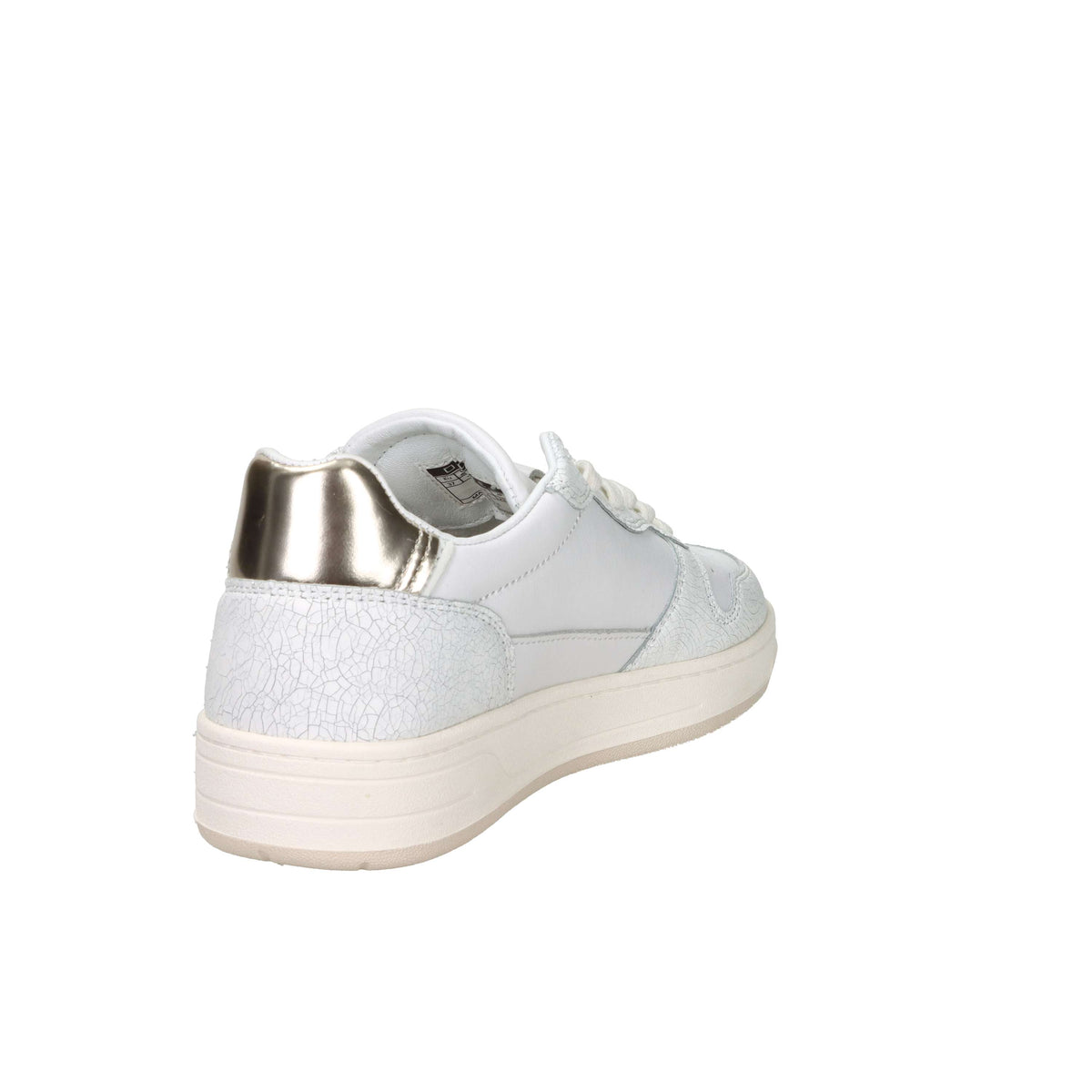 D.A.T.E. Donna Sneakers W441-C2-VC-WM Bianco/Oro