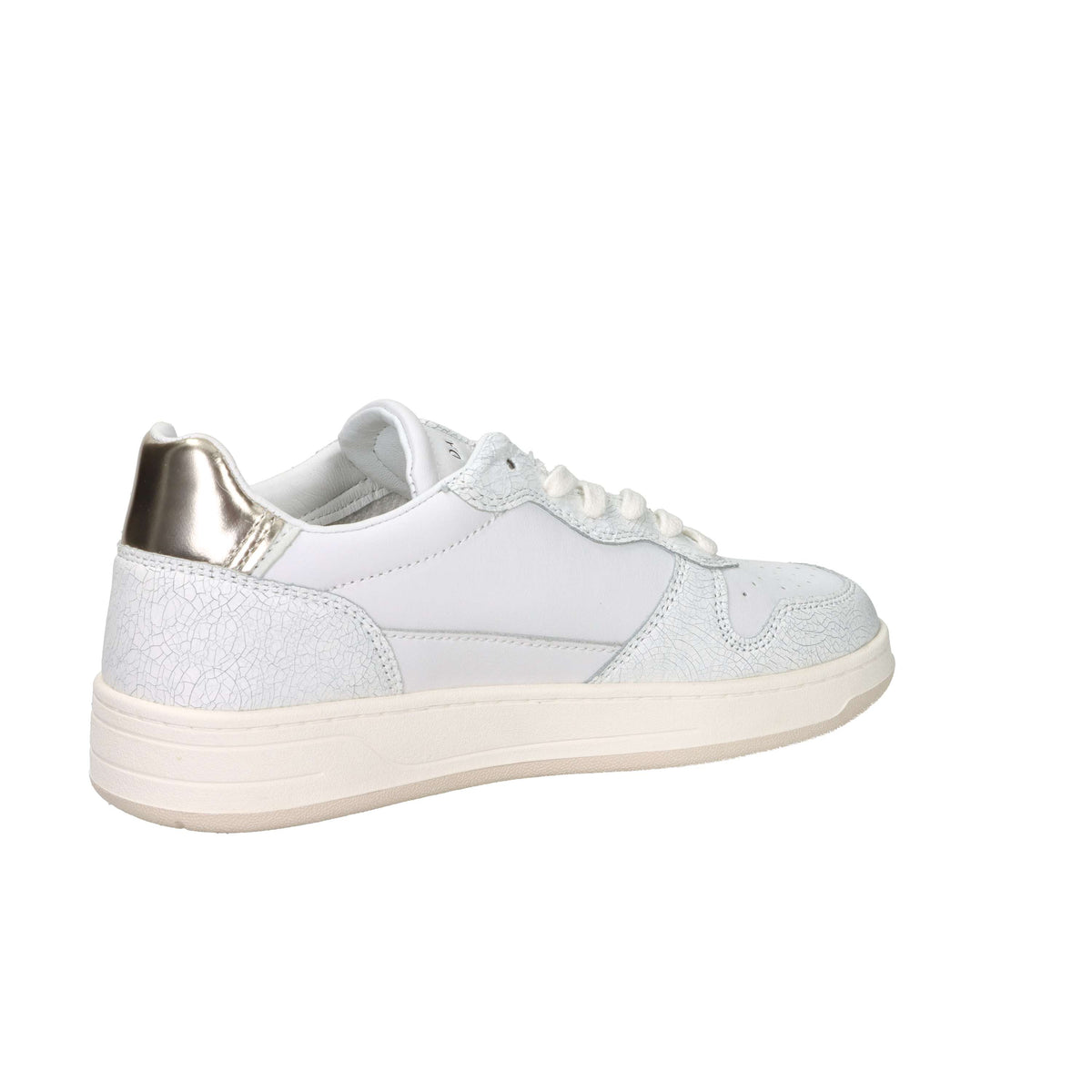D.A.T.E. Donna Sneakers W441-C2-VC-WM Bianco/Oro