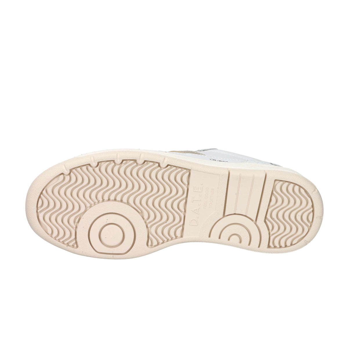 D.A.T.E. Donna Sneakers W441-C2-VC-WM Bianco/Oro