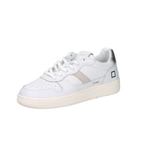 D.A.T.E. Donna Sneakers W441-C2-BA-WS Bianco/Argento