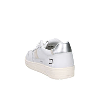 D.A.T.E. Donna Sneakers W441-C2-BA-WS Bianco/Argento