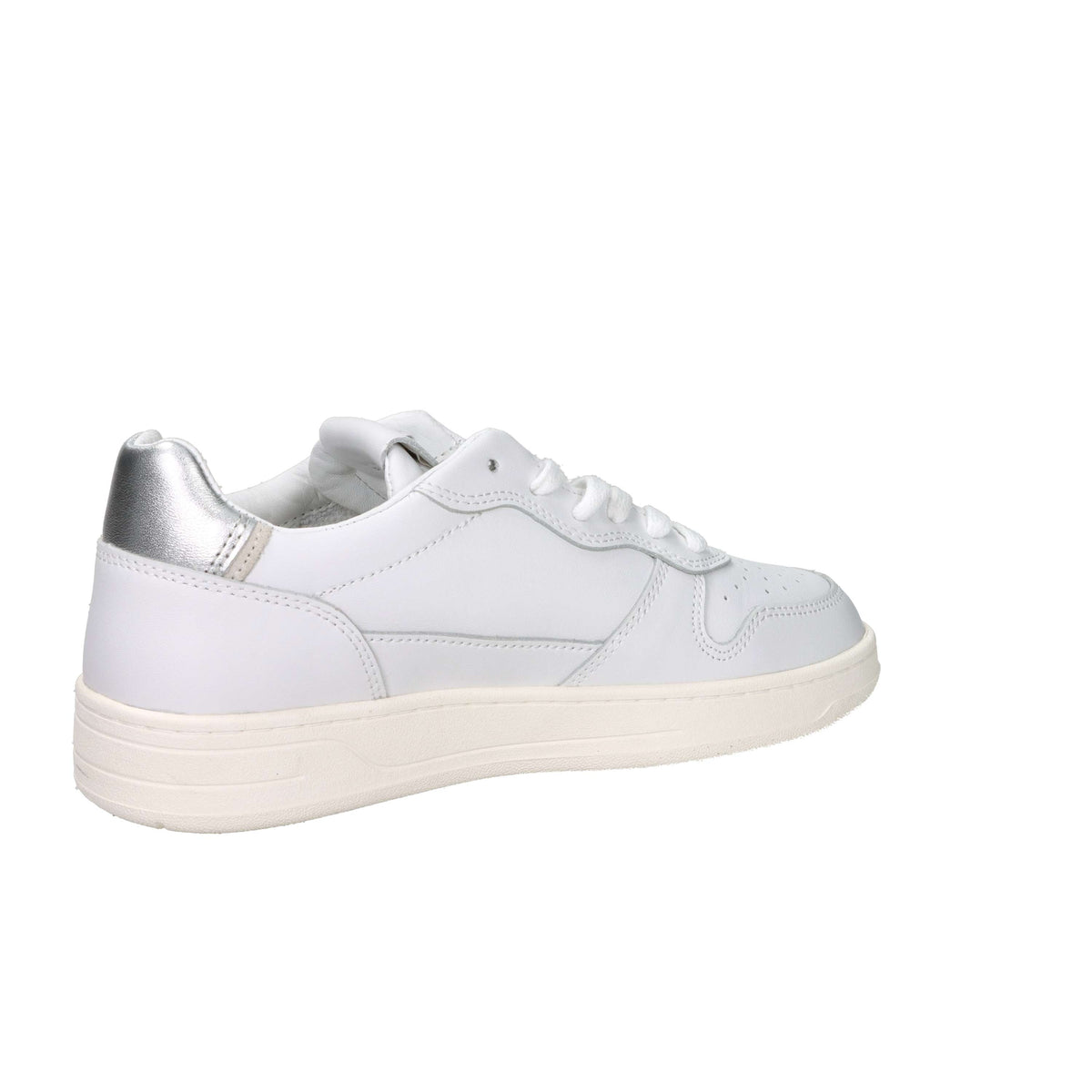 D.A.T.E. Donna Sneakers W441-C2-BA-WS Bianco/Argento