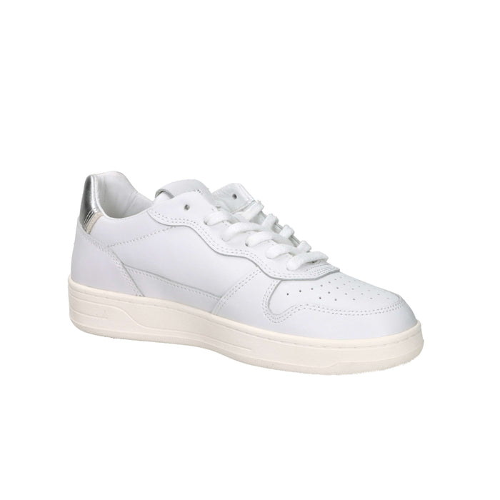 D.A.T.E. Donna Sneakers W441-C2-BA-WS Bianco/Argento