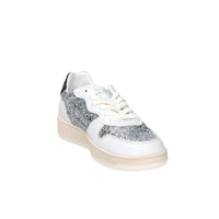 D.A.T.E. Donna Sneakers W441-C2-GL-SL Bianco/Argento