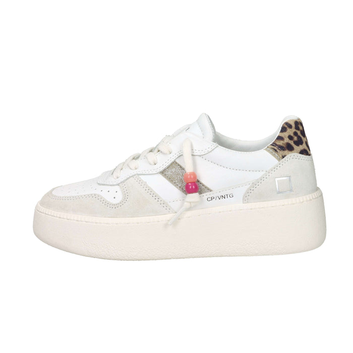 D.A.T.E. Donna Sneakers W441-CP-VC-WD Bianco