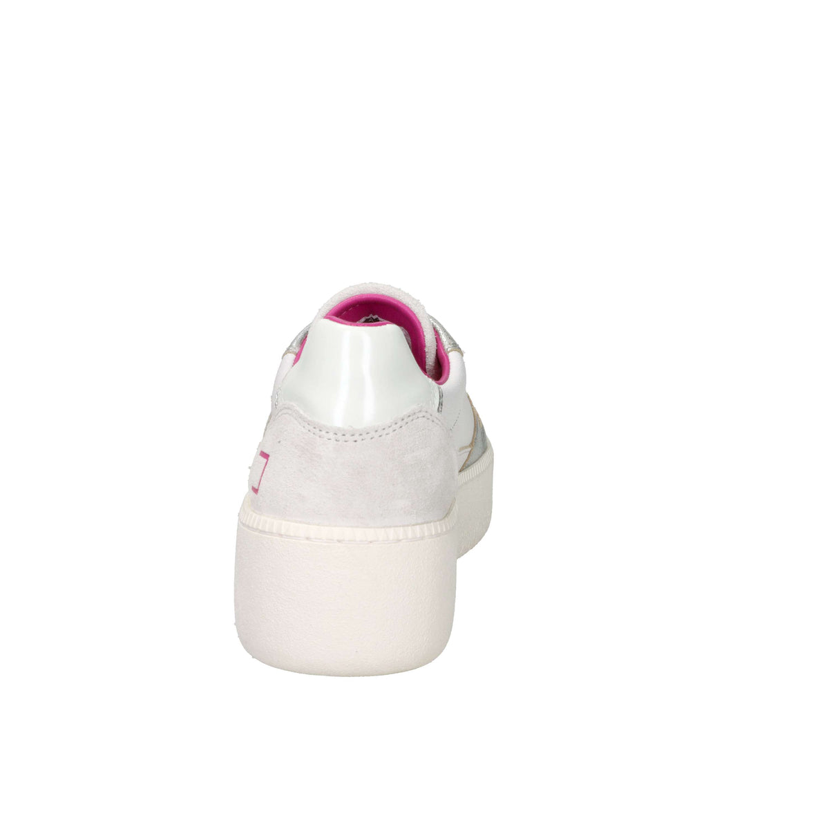 Zapatillas D.A.T.E. Donna W441-CP-LM-SL Blanco/Plata