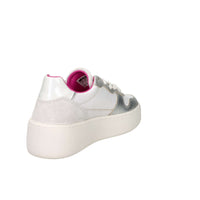 Zapatillas D.A.T.E. Donna W441-CP-LM-SL Blanco/Plata
