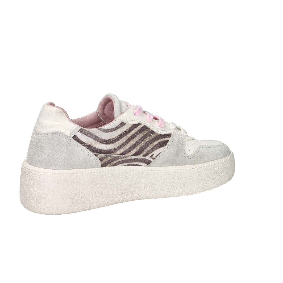 D.A.T.E. Donna Sneakers W441-CP-AN-ZB Panna