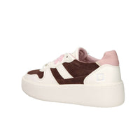 D.A.T.E. Donna Sneakers W441-CP-TC-CH Panna/Marrone