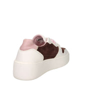 D.A.T.E. Donna Sneakers W441-CP-TC-CH Panna/Marrone