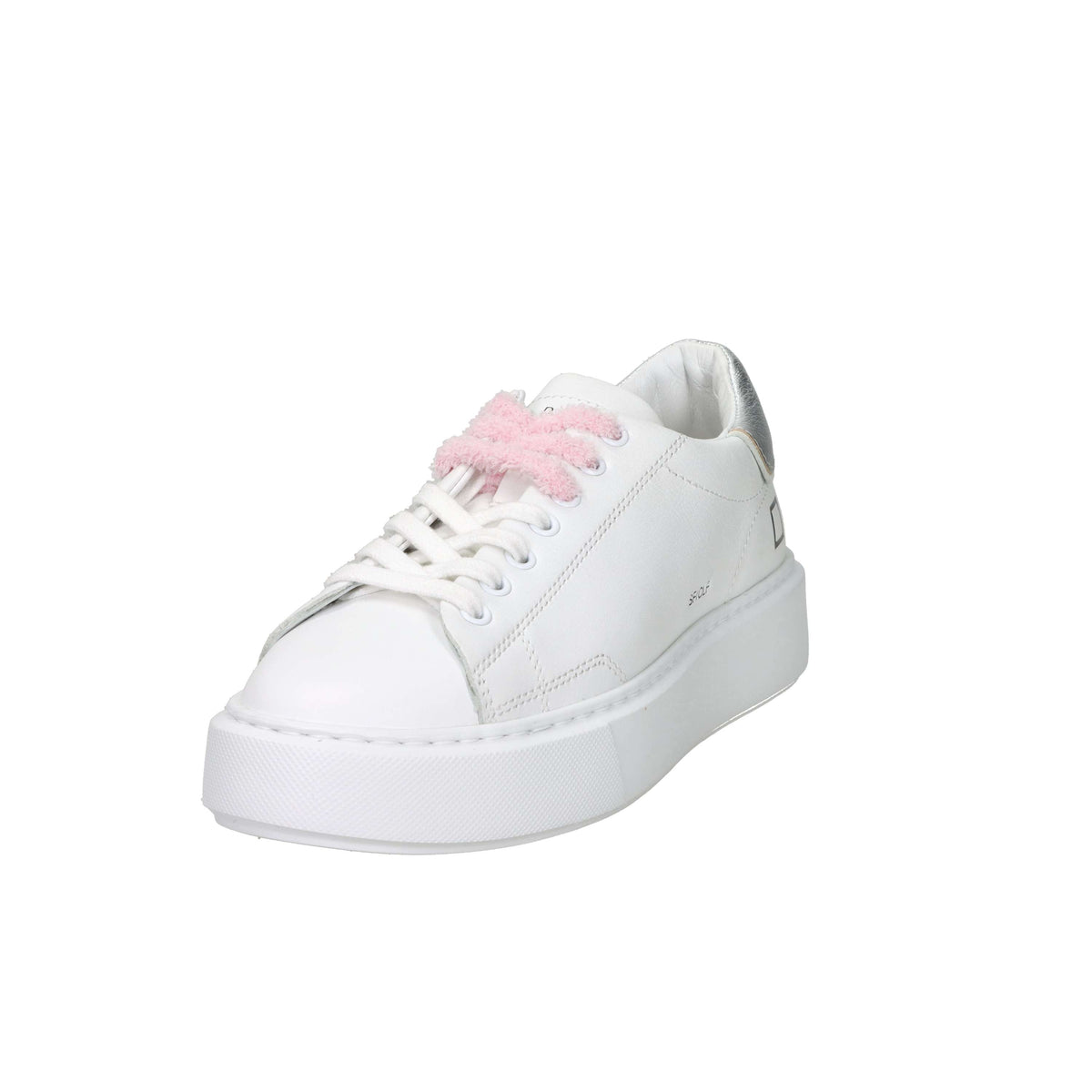 D.A.T.E. Donna Sneakers W441-SF-CA-WS Bianco/Argento