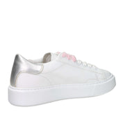 D.A.T.E. Donna Sneakers W441-SF-CA-WS Bianco/Argento