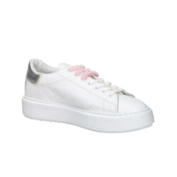 D.A.T.E. Donna Sneakers W441-SF-CA-WS Bianco/Argento