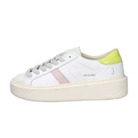 D.A.T.E. Donna Sneakers W441-HP-CO-HO Bianco/Giallo