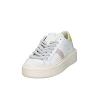 D.A.T.E. Donna Sneakers W441-HP-CO-HO Bianco/Giallo