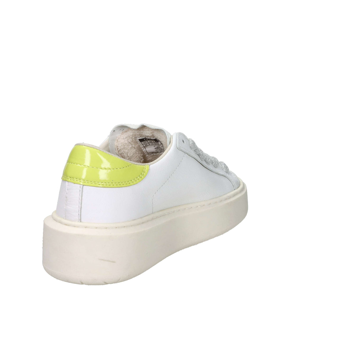 D.A.T.E. Donna Sneakers W441-HP-CO-HO Bianco/Giallo