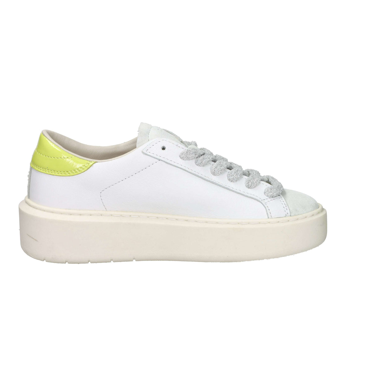 D.A.T.E. Donna Sneakers W441-HP-CO-HO Bianco/Giallo
