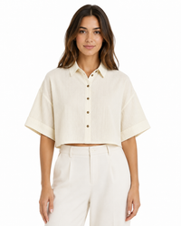Take Two Women's Shirt DK03005 White