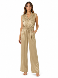 Take Two Women's Jumpsuit DK02723 Bronze