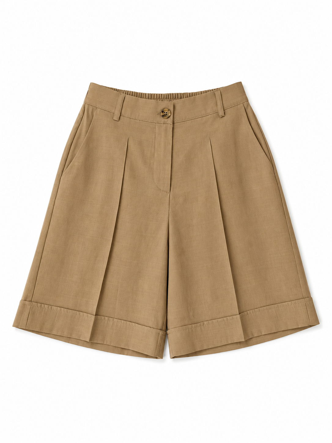 Take Two Women's Bermuda Shorts DK03010 Camel
