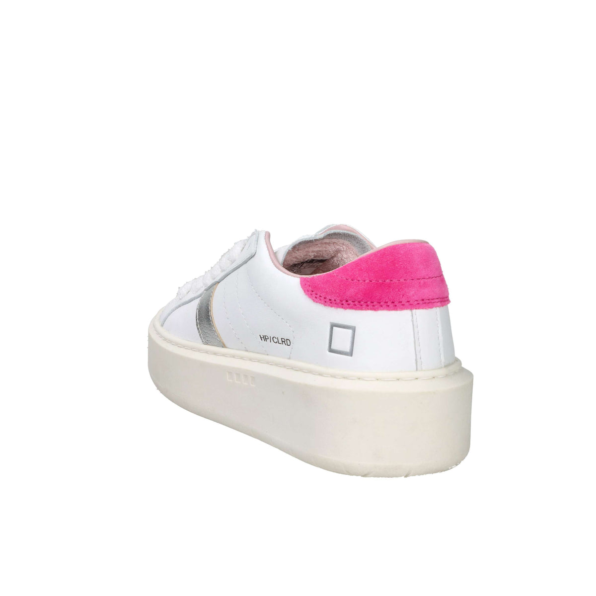 D.A.T.E. Donna Sneakers W441-HP-CO-WF Bianco/Fucsia