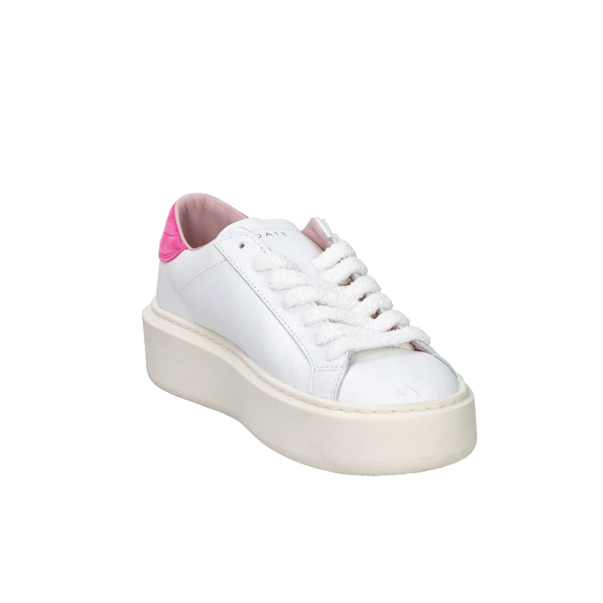 D.A.T.E. Donna Sneakers W441-HP-CO-WF Bianco/Fucsia