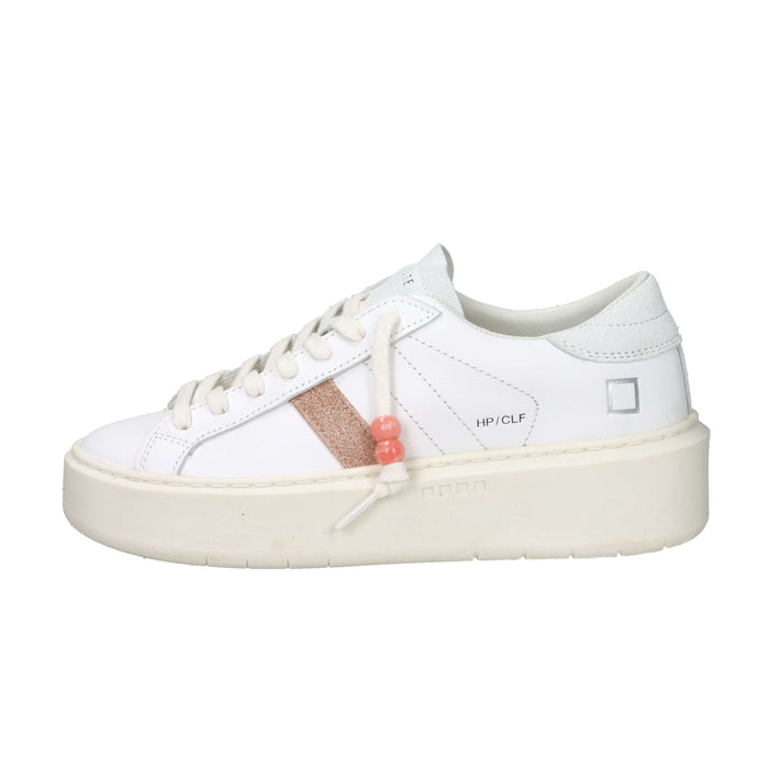 D.A.T.E. Donna Sneakers W441-HP-CA-CC Bianco/Rame