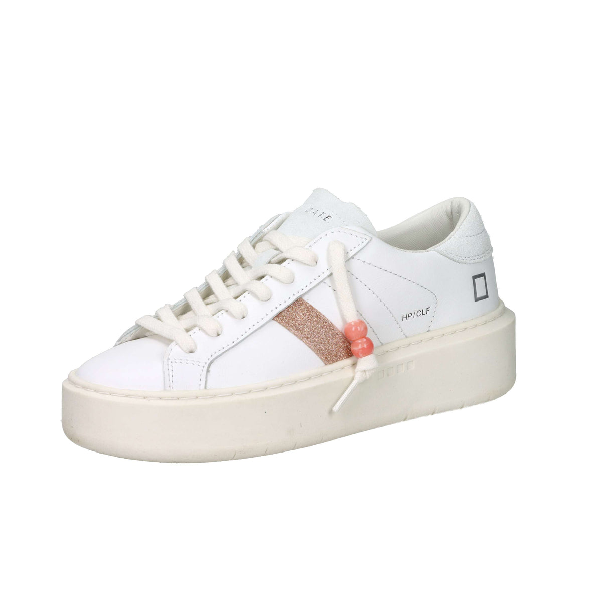 D.A.T.E. Women's Sneakers W441-HP-CA-CC White/Copper